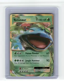 Venusaur EX XY - Evolutions Ultra Rare,Holo Pokemon Near Mint or Better - Image 1