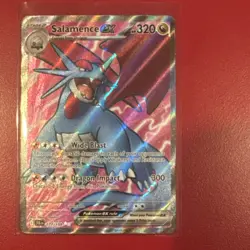 Salamence ex - 177/159 Ultra Rare Holo SV09: Journey Together NM Pokemon - Image 1