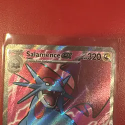 Salamence ex - 177/159 Ultra Rare Holo SV09: Journey Together NM Pokemon - Image 2