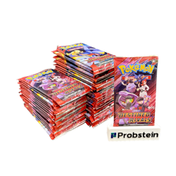 Lot of (﻿﻿50) Pokemon TCG Destined Rivals Booster Packs Factory SEALED - Image 1
