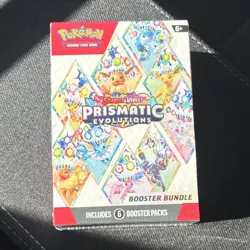 Pokemon Scarlet & Violet Prismatic Evolutions Booster Bundle Box English 2025 - Image 1