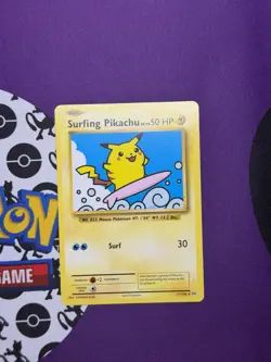 Pokemon TCG Surfing Pikachu XY Evolutions 111/108 Regular Secret Rare - Image 1