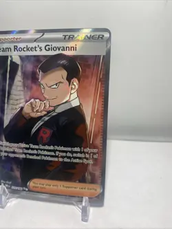 Pokemon TCG Team Rockets Giovanni 225/182 Full Art Trainer Destined Rivals - Image 3