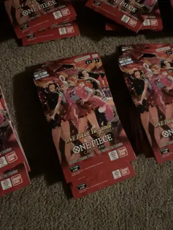 ONE PIECE Heroines EB-03 Lot x25 Sleeved Booster pack English - Image 1
