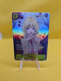 Stussy OP13-110 SR Alternative Art Carrying On His Will One Piece TCG - Image 1