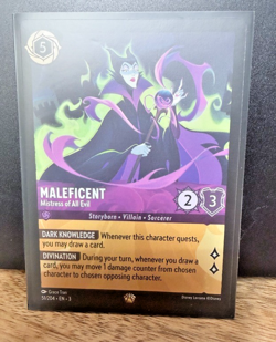 Disney Lorcana TCG - Into the Inklands Maleficent Mistress of All Evil 51/204 - Image 2