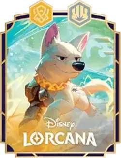 BOLT SUPERDOG PIN ARCHAZIA'S ISLAND LORCANA DISNEY ENAMEL PROMO PIN - Image 1