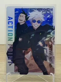 Jujutsu Kaisen Gojo Getou UA02NC/JJK-2-AP01 Action Point Union Arena Foil Card - Image 3