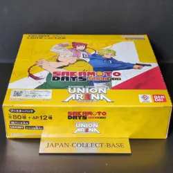BANDAI Union Arena Sakamoto Days UA43BT Booster Pack Box TCG Japan - Image 2