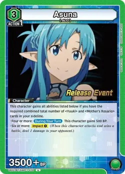 Asuna Release - UEPR/SAO-1-070 NM - Union Arena - Image 1