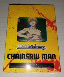 Weiss Schwarz Chainsaw Man Trial Deck English Sealed 50 Cards NEW - Image 1