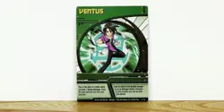 New BAKUGAN Ability Card VENTUS (Green) BA191a-AB-SM-GBL 2008 SM/SEGA 11/15a - Image 1