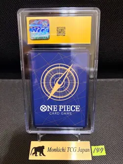 CGC PRISTINE 10 Monkey D. Luffy P-106 2025 Japanese Promo One Piece Card - Image 2