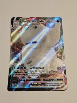 Galarian Darmanitan VMAX 037/185 Vivid Voltage Ultra Rare Pokemon TCG Card NM - Image 1