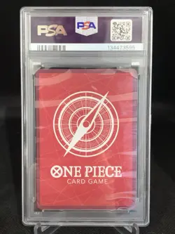 PSA 10 Monkey D Luffy EB02-010 L Dodgers One Piece Night Promo Card English 2025 - Image 2