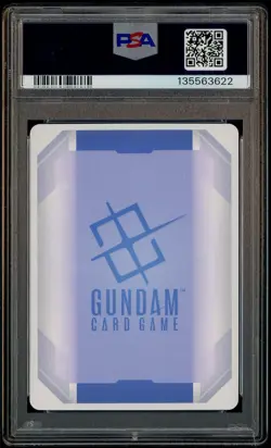 Gundam Card Game Gundam Legend Rare++ GD01-001 PSA 10 Gem Mint - Image 3