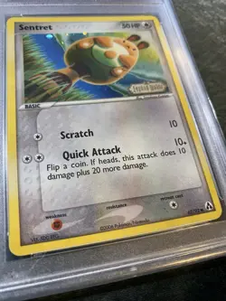 Pokemon Card Sentret 62/92 Reverse Holo Legend Maker PSA 9 MINT - Image 4
