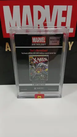 Panini Marvel Anthology Medallion Card - X-Men (1963) #139 - Image 2