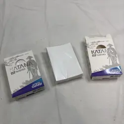 60 ULTIMATE GUARD KATANA WHITE JAPANESE Card SLEEVES Deck Protector Small japan - Image 3