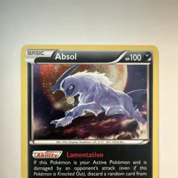 Absol Cosmos Holo XY178 2016 Black Star Promo LP Pokemon Card - Image 2