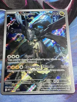 N's Zekrom 031 Me: Mega Evolution Promo AR Pokemon Card - Image 1