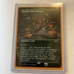 MTG English Boseiju, Who Endures (Borderless) NM Normal Kamigawa: Neon Dynasty - Image 1