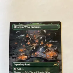 MTG English Boseiju, Who Endures (Borderless) NM Normal Kamigawa: Neon Dynasty - Image 3