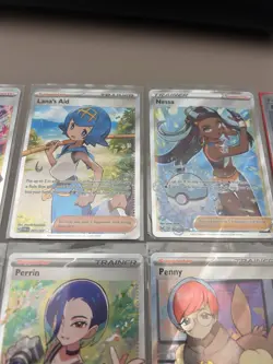 Pokemon Full Art Collection Lot Of 12 Cards Marnie, Phoebe, Penny, More! - Image 3