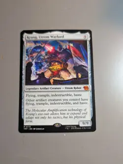 Krang, Utrom Warlord - NM - Teenage Mutant Ninja Turtles MTG - Image 1