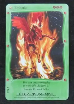 Bella Sara TCG - Baby Bella - Emberic - 17/92 Card (NM) - Image 1
