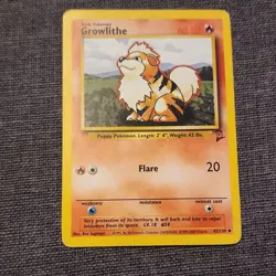 Pokemon TCG Growlithe Card Lot - 65/123, 42/130, 4/12, 55/92, 108/147, 5 Cards - Image 3