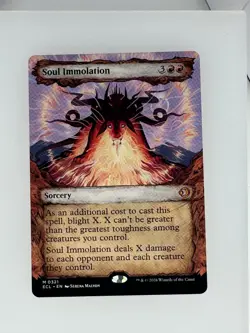 2026 Magic: The Gathering Lorwyn Eclipsed Soul Immolation (Showcase) 321 NM - Image 1