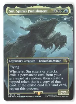 FINAL FANTASY #348 Sin, Spira's Punishment (Borderless) Foil - Image 1