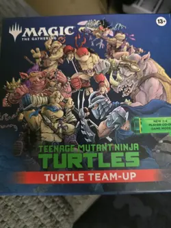 MTG TMNT Turtle Team-Up Box And Accessories (NO PACKS) - Image 2