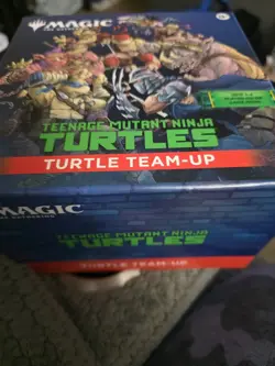 MTG TMNT Turtle Team-Up Box And Accessories (NO PACKS) - Image 3