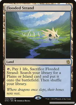Flooded Strand [KTK - 233] - LP [Normal] TCG MTG - Image 1
