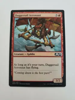 Daggersail Aeronaut Core Set 2020 FOIL Near Mint NM MTG Magic the Gathering - Image 1