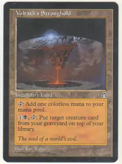 Volrath's Stronghold - Stronghold - Near Mint (Actual Scans) - Image 1