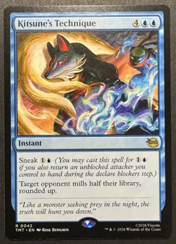 Kitsune's Technique R 0042 TMNT MTG - Image 1