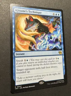 Kitsune's Technique R 0042 TMNT MTG - Image 2
