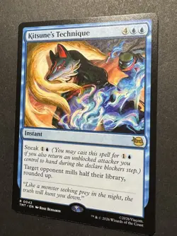 Kitsune's Technique R 0042 TMNT MTG - Image 3