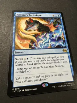 Kitsune's Technique R 0042 TMNT MTG - Image 4