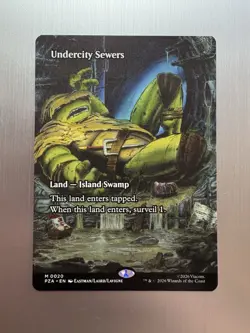 Undercity Sewers - 20 - MTG: Teenage Mutant Ninja Turtles - Borderless - Regular - Image 1
