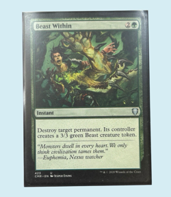 Beast Within, Commander Legends, NM Near Mint, Magic the Gathering MTG - Image 1
