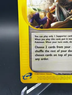 Pokemon Card - Vintage Oracle Skyridge 138/144 Umbreon Non Holo LP/NM See Pics - Image 4