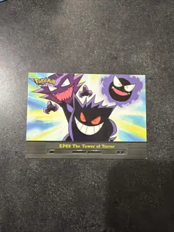 Pokemon Card - The Tower of Terror EP22 - TV Animation - Topps Series 1 - Image 1