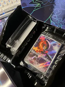 Pokemon Phantasmal Flames ETB Bulk w/ promo: Holos, Rares, Dice, Coin - Image 5