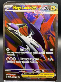 Mega Latias ex 163/132 Ultra Rare Mega Evolution Pokemon TCG NM - Image 1