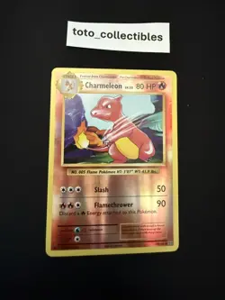 Charmeleon 10/108 Reverse Holo Uncommon XY: Evolutions NM Pokemon TCG - Image 1