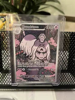 Houndstone IR 145/132 Mega Evolution Pokemon Card NM - Image 1